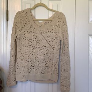 Knitted and Knotted Anthropologie Sweater